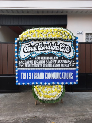 Papan Bunga Duka di Margokaton